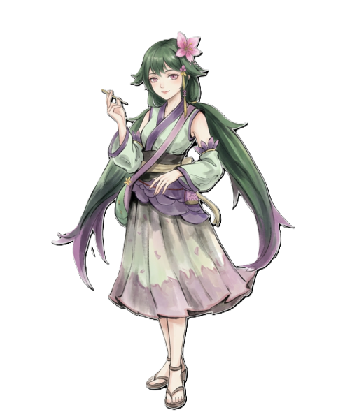 湮菲花 — 待機